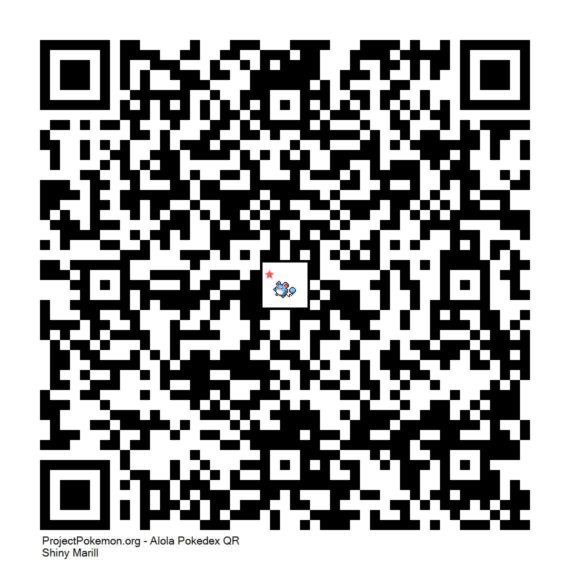 Cdigo QR de Marill variocolor
